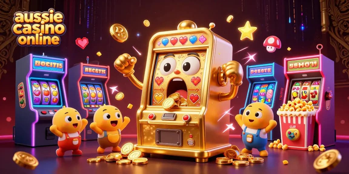 Engage with the excitement of aussie casino online featuring joyful slot machines hitting jackpots.